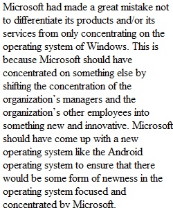 Microsoft Case Study